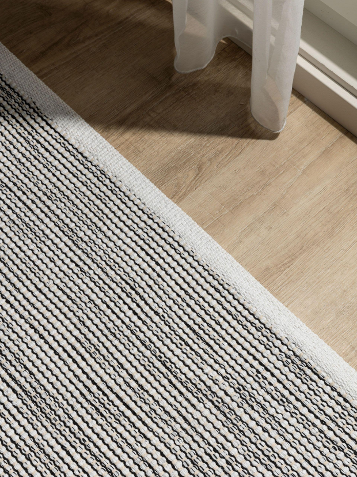 Tapis en coton tissé main RON