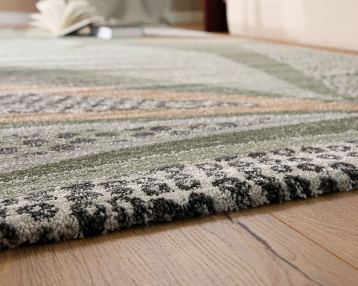 Tapis design motif végétal ,  Hazel
