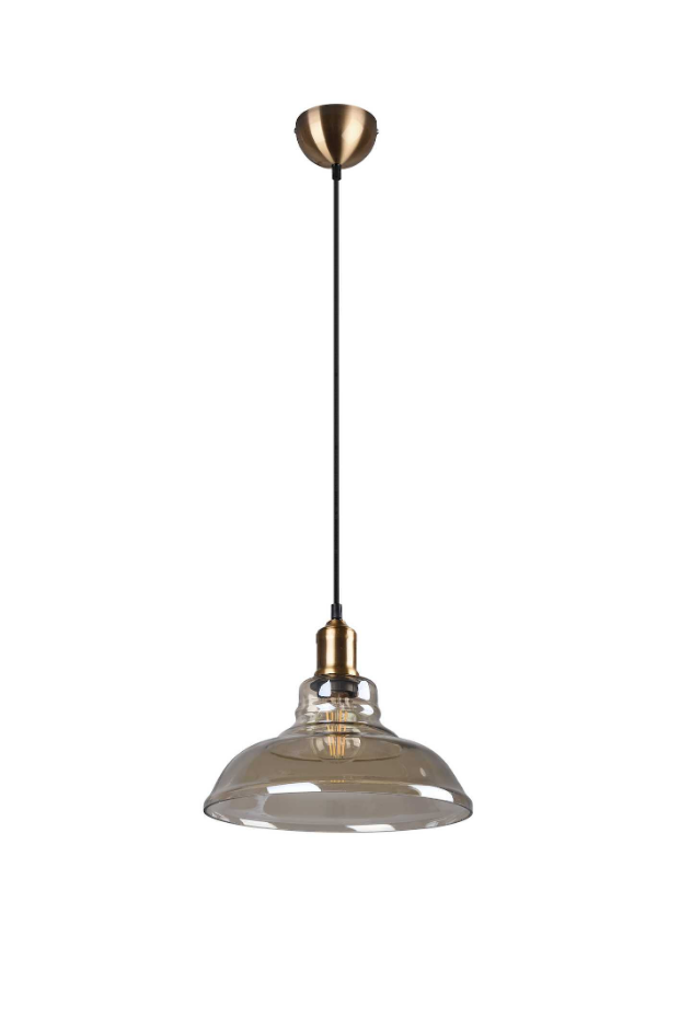 Suspension en verre vintage, D.28 , ALDO