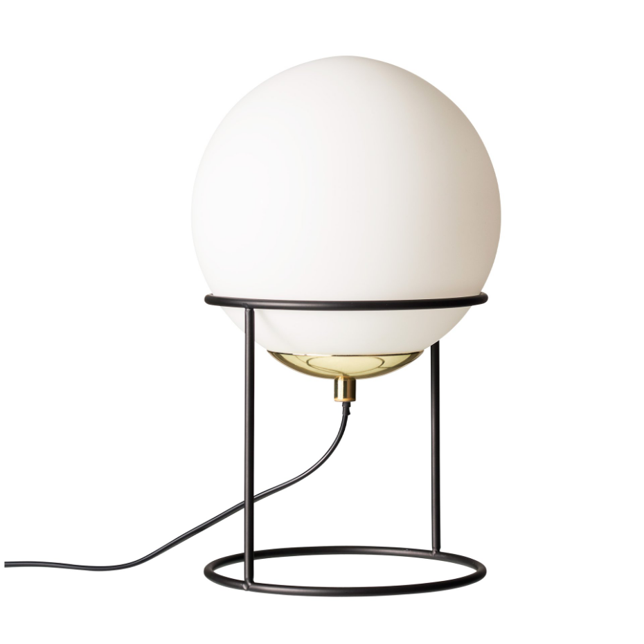 Lampe à poser en Verre et Métal MOON
