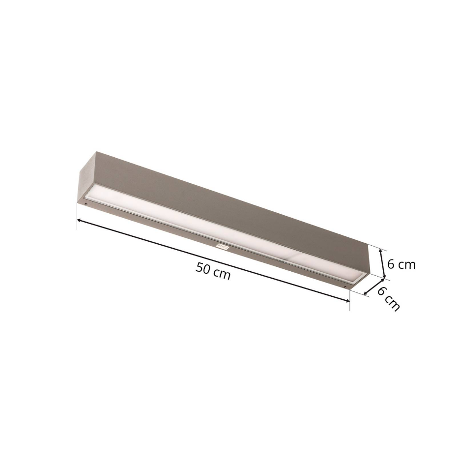 Applique extérieure en aluminium moderneLED