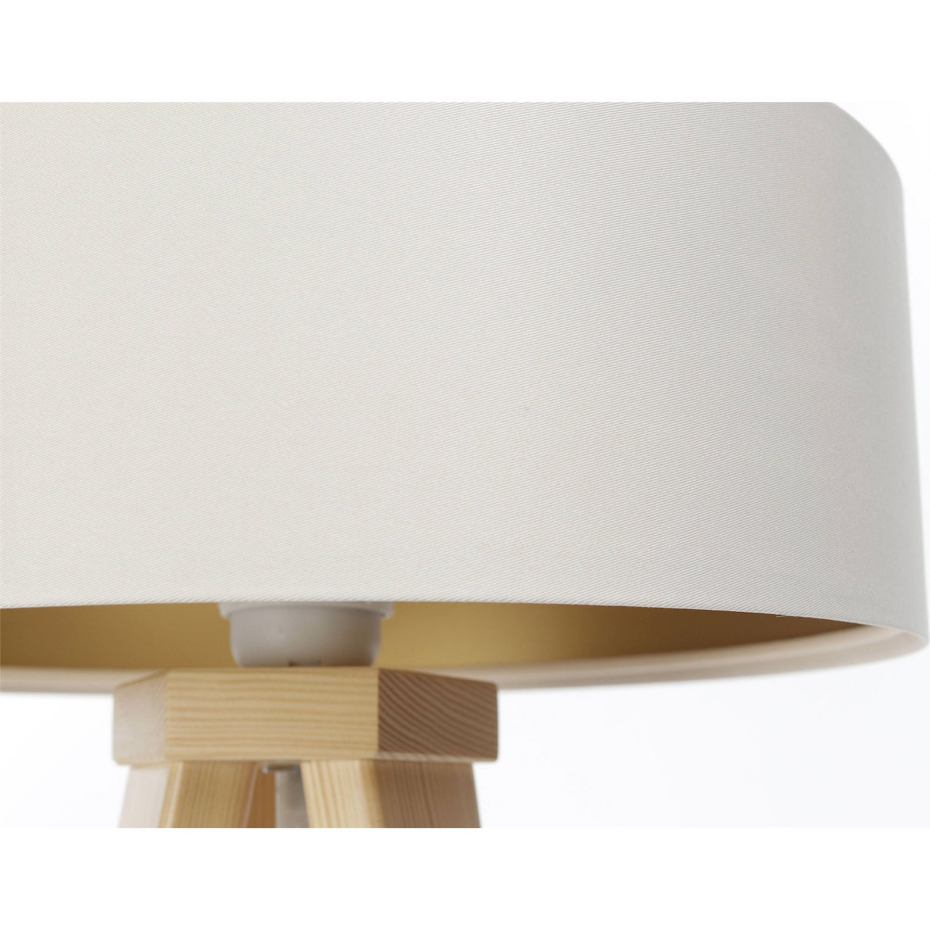 Lampe à poser ronde en PVC Duo ellegant