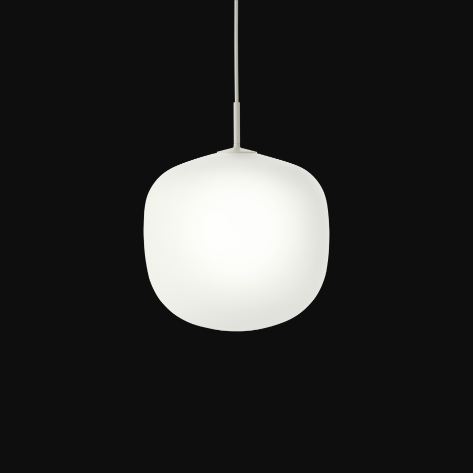Suspension en verre 25 cm RIME