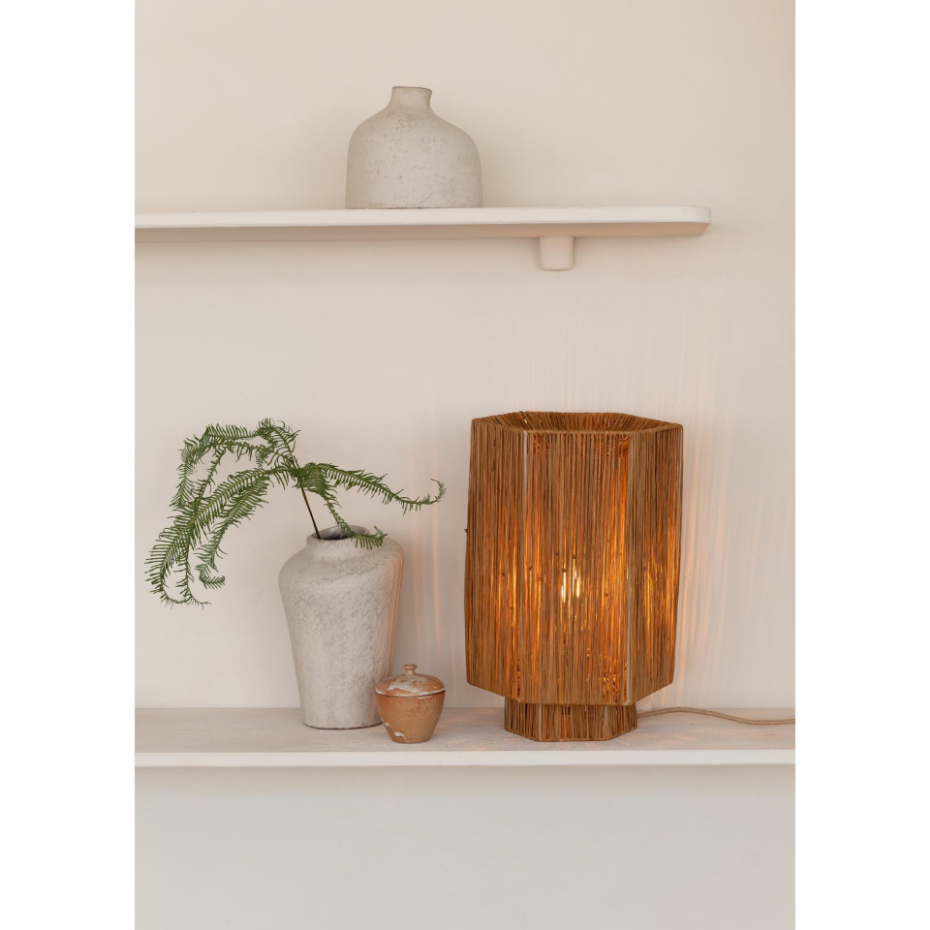 Lampe De Table Raphia PANAMA