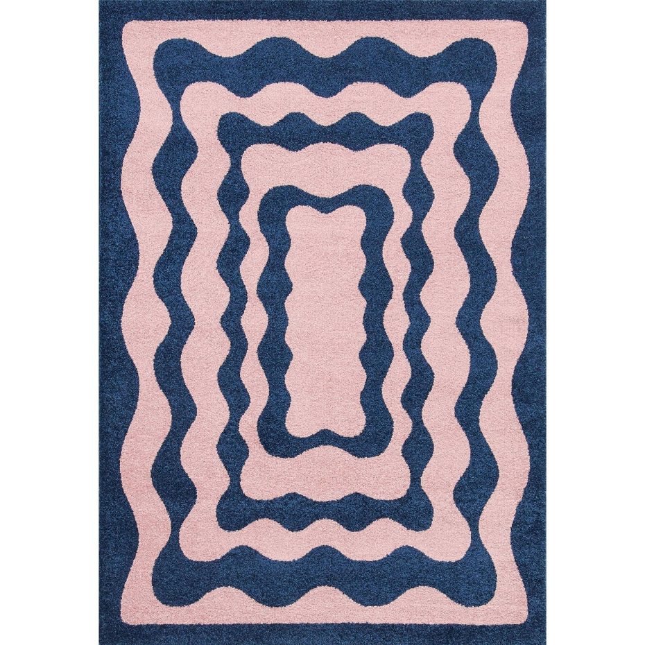 Tapis rectangulaire en polypropylène GROOVY