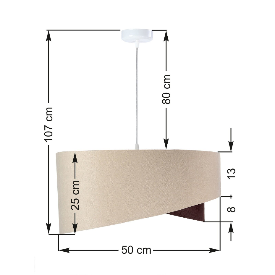 Suspension en tissu Asymetric