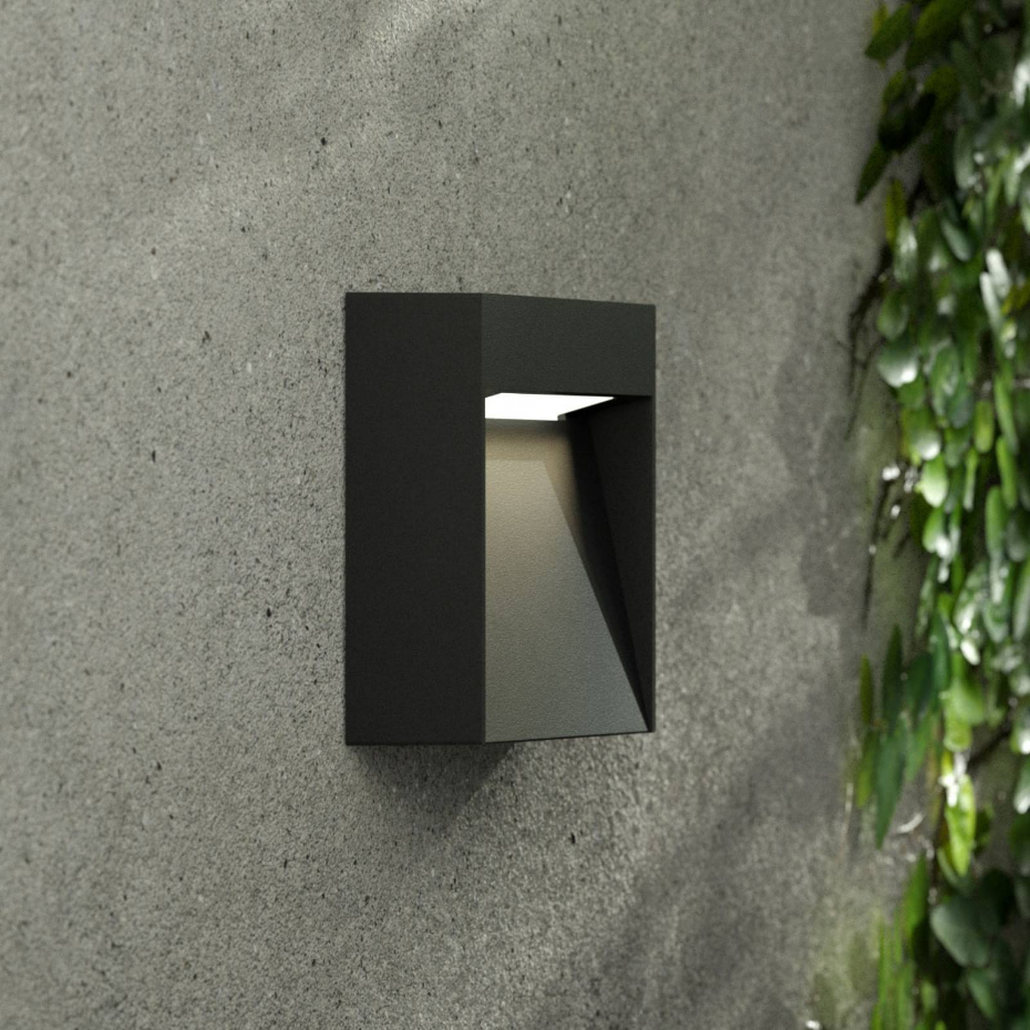 Applique extérieure en aluminium moderneLED
