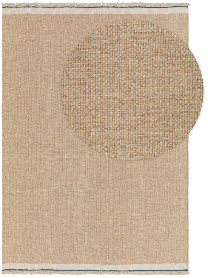 Tapis de laine tissé main KARLA