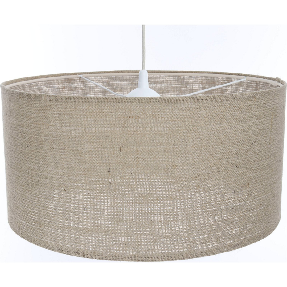 Suspension ronde en corde style boho Elegant