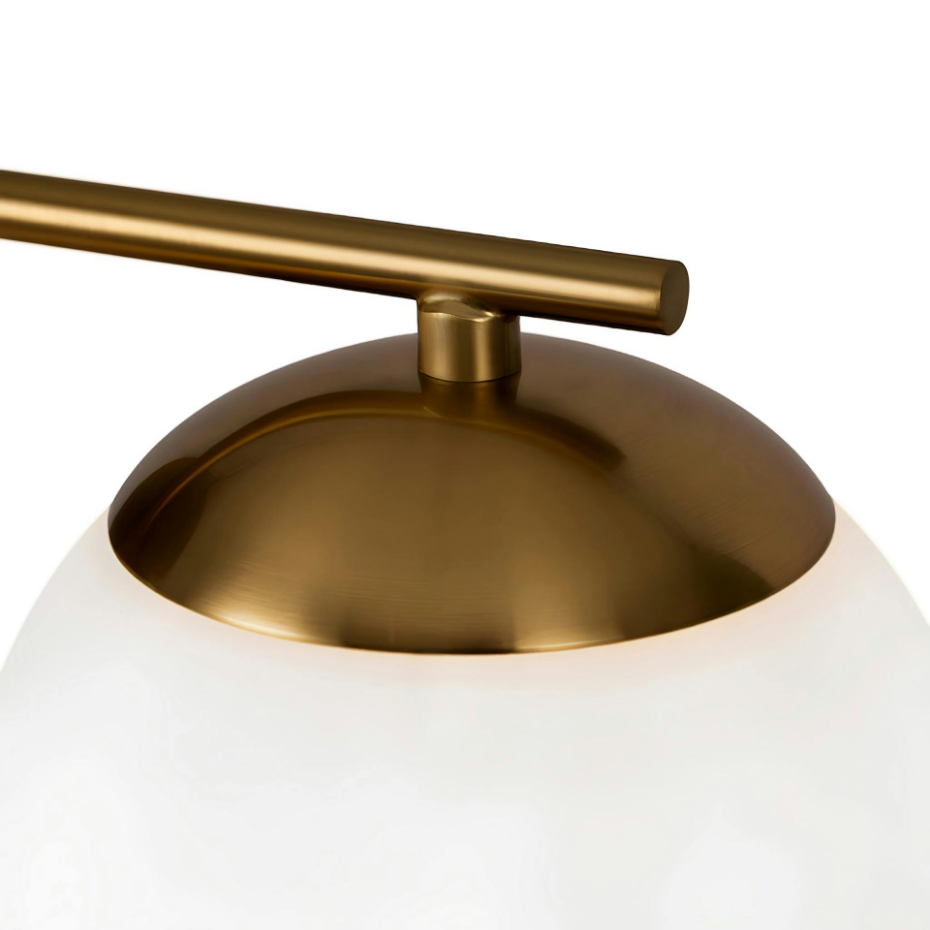 Applique globe style moderne – finition dorée DELTONA