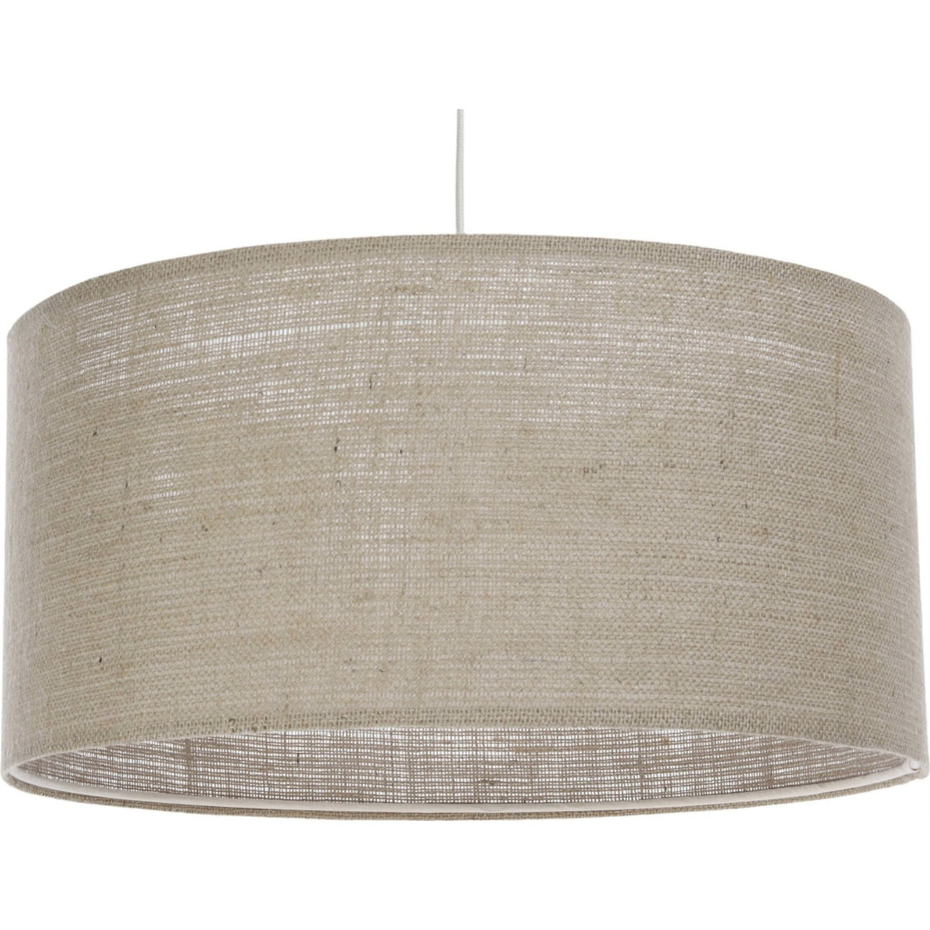 Suspension ronde en corde style boho Elegant