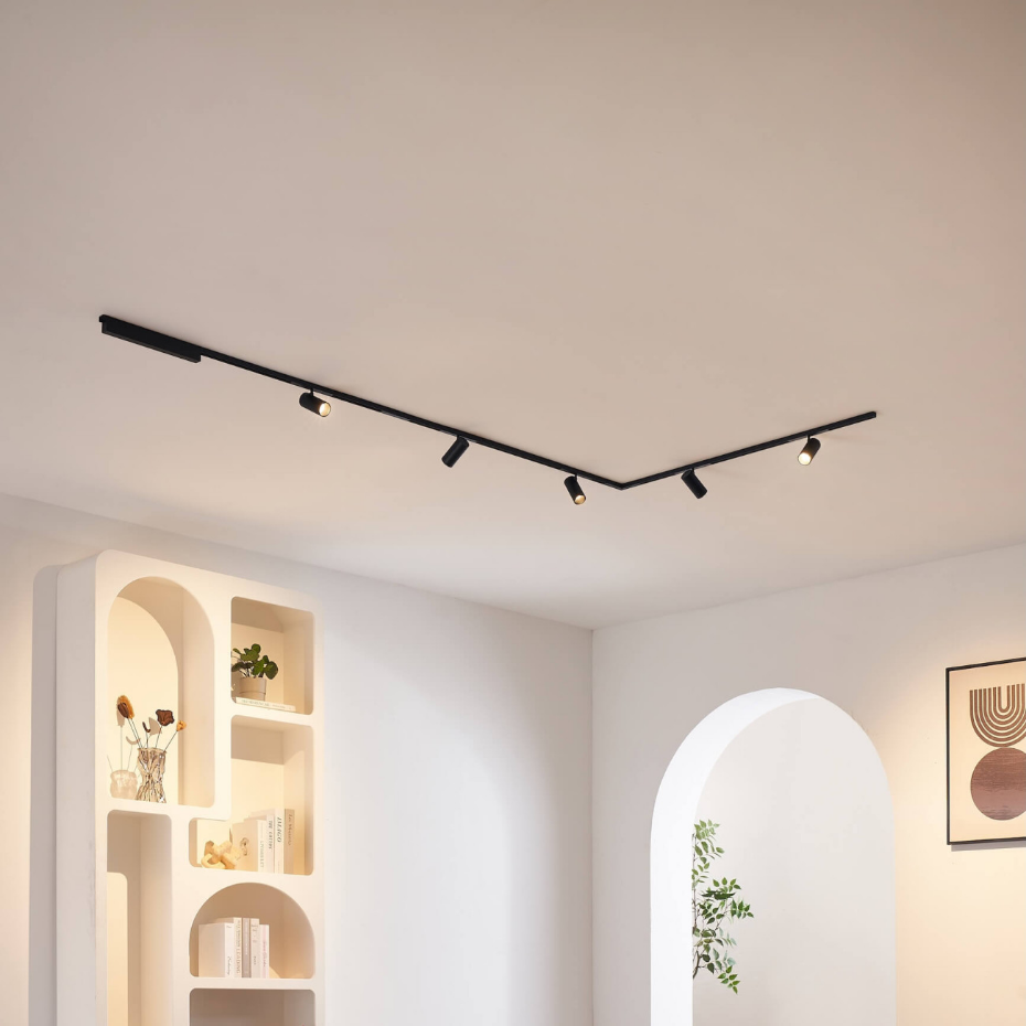 Pack rail magnétique 35W en L - LYNE