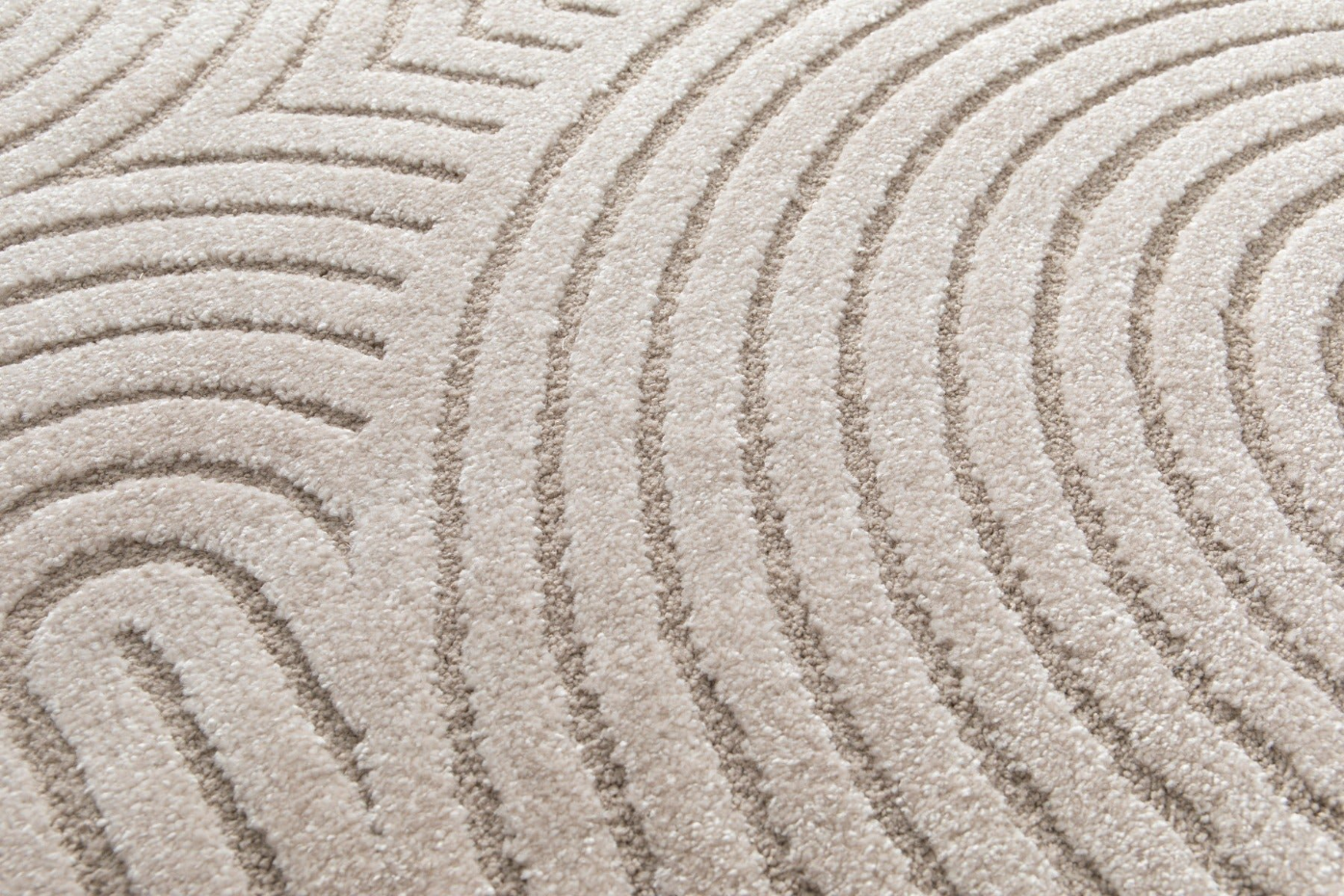 Tapis à relief doux et élégant GROOVE