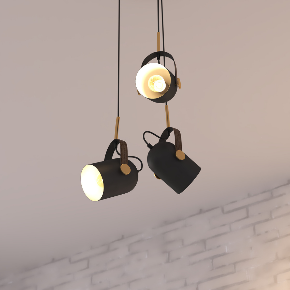 Suspension 3 spots vintage BIL