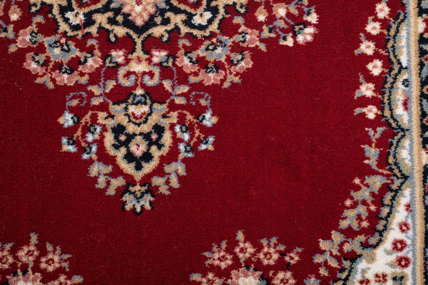 Tapis couloir floral Dolna, tissé, laine, d'orient