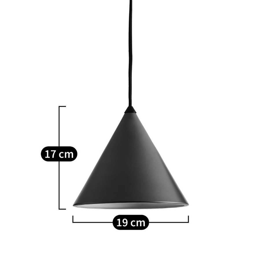 Suspension cône diamètre 19 cm, Moke