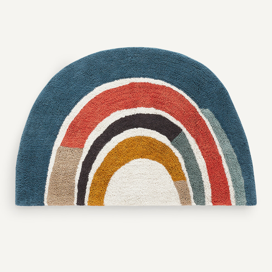 Tapis enfant en coton bio petit modèle, Niji