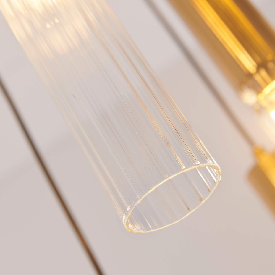 Grande Suspension avec Tubes en Verre - POGGIO