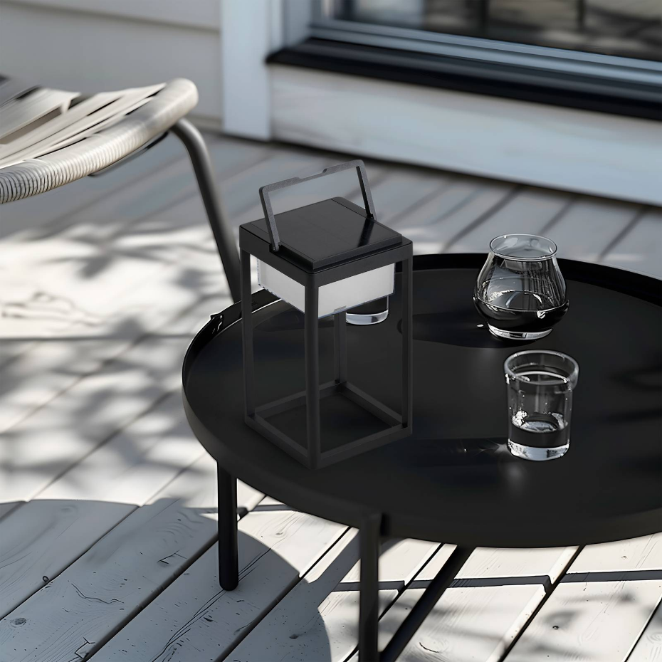 Lampe solaire en aluminium moderneLED