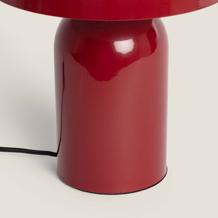 Lampe à poser champignon en métal- ARTO