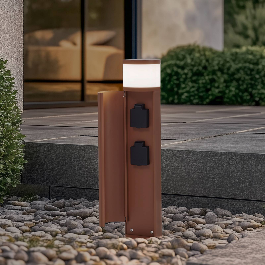 Luminaire extérieur en aluminium moderne