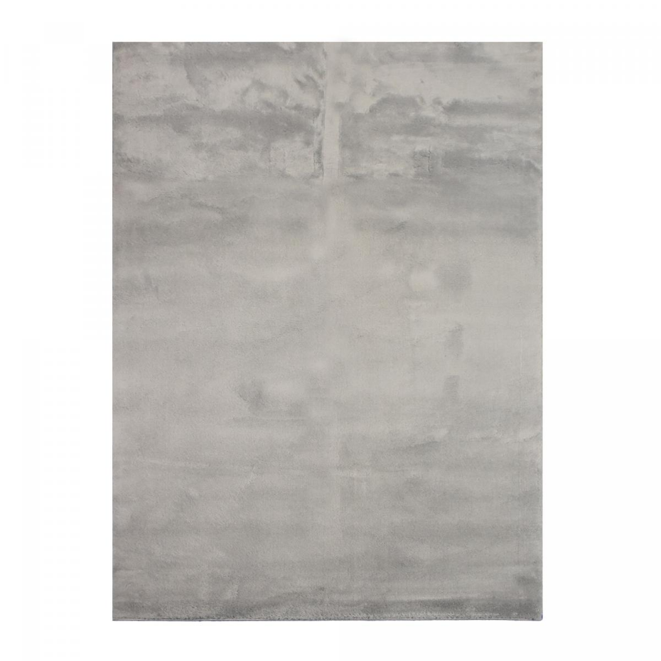 Tapis LYN10 LAVABLE uni, tapis shaggy à longs poils