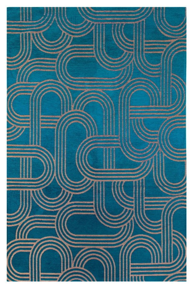 Tapis salon et chambre moderne tissé plat FEVER