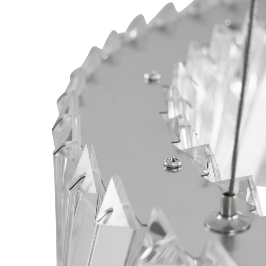 Suspension en verre designLED, Glacis