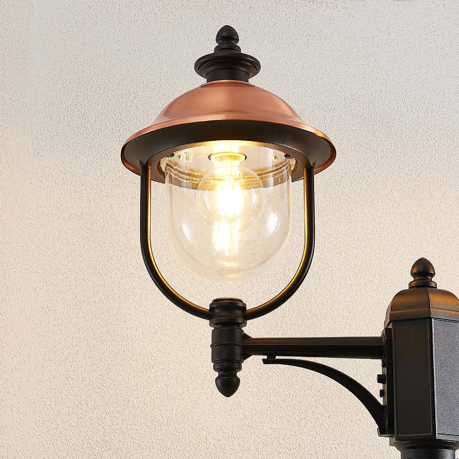 Lampadaire extérieur en aluminium vintage