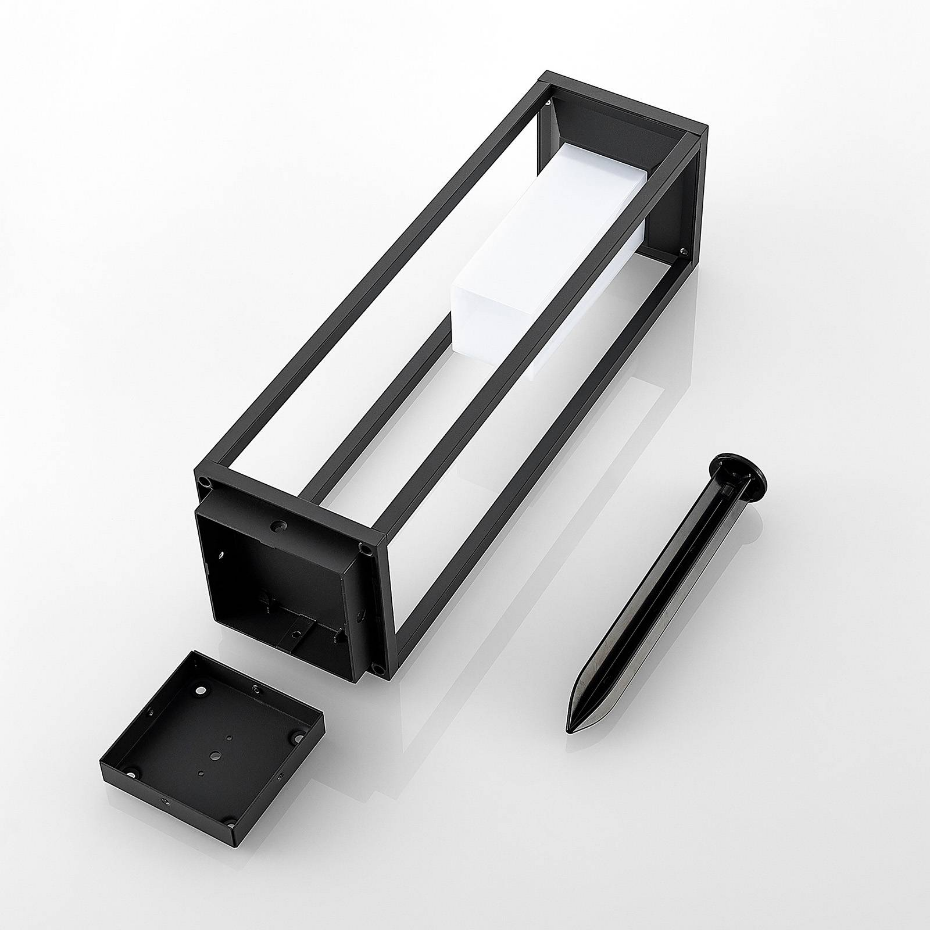 Lampe solaire en aluminium moderneLED, Eliel