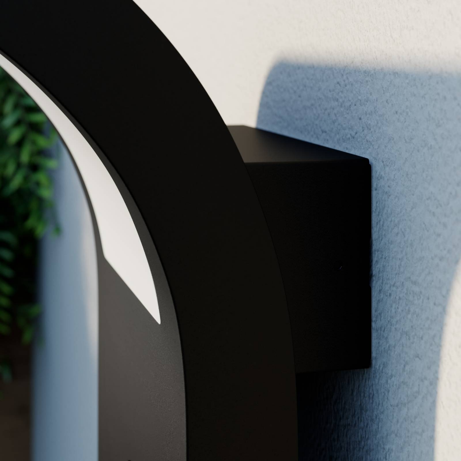 Applique extérieure en aluminium moderneLED