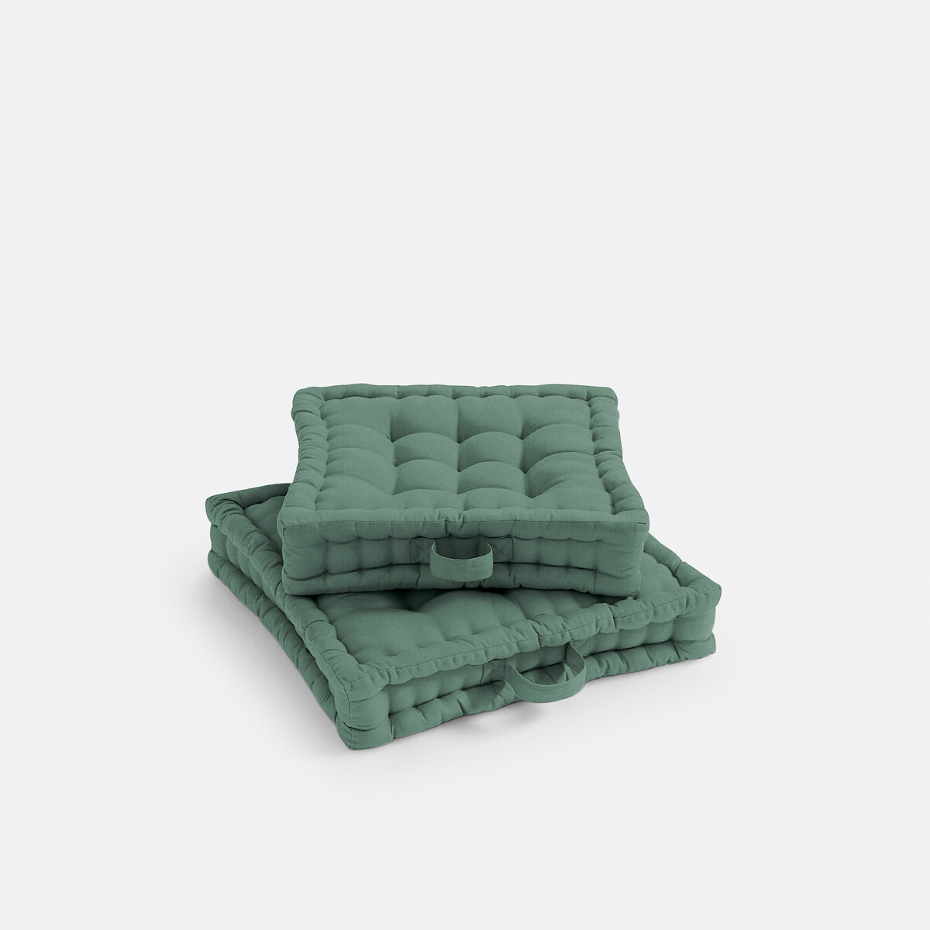 Coussin de sol coton recyclé, Scenario