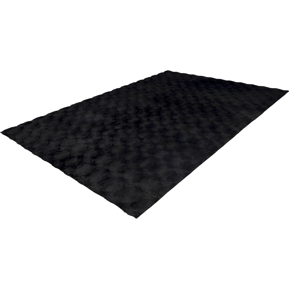 Tapis shaggy en polyester rectangulaire