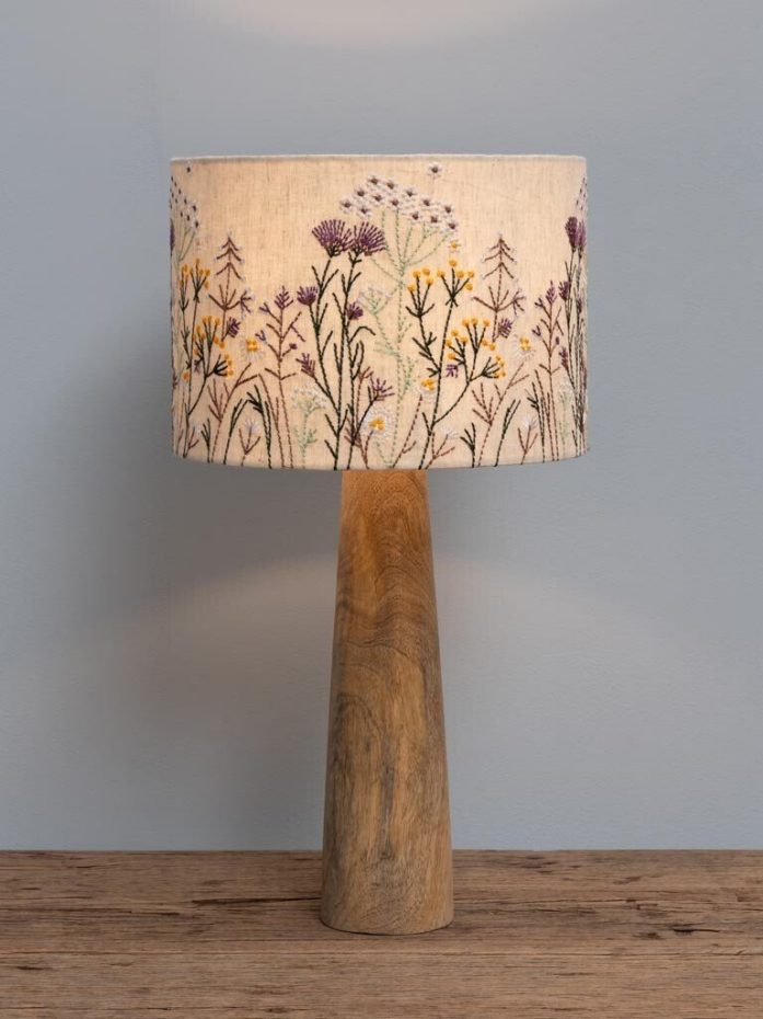 Lampe à poser en bois WILDFLOWER