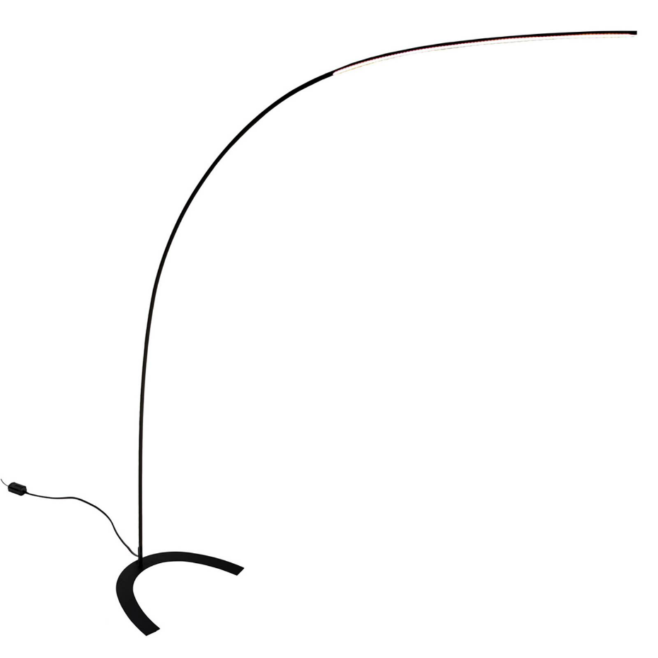 Lampadaire en métal moderneLED, Danua