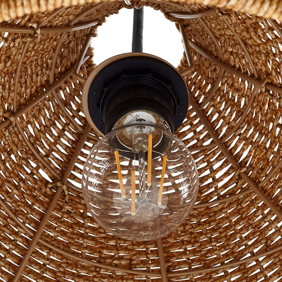 Luminaire extérieur en bois traditionnel