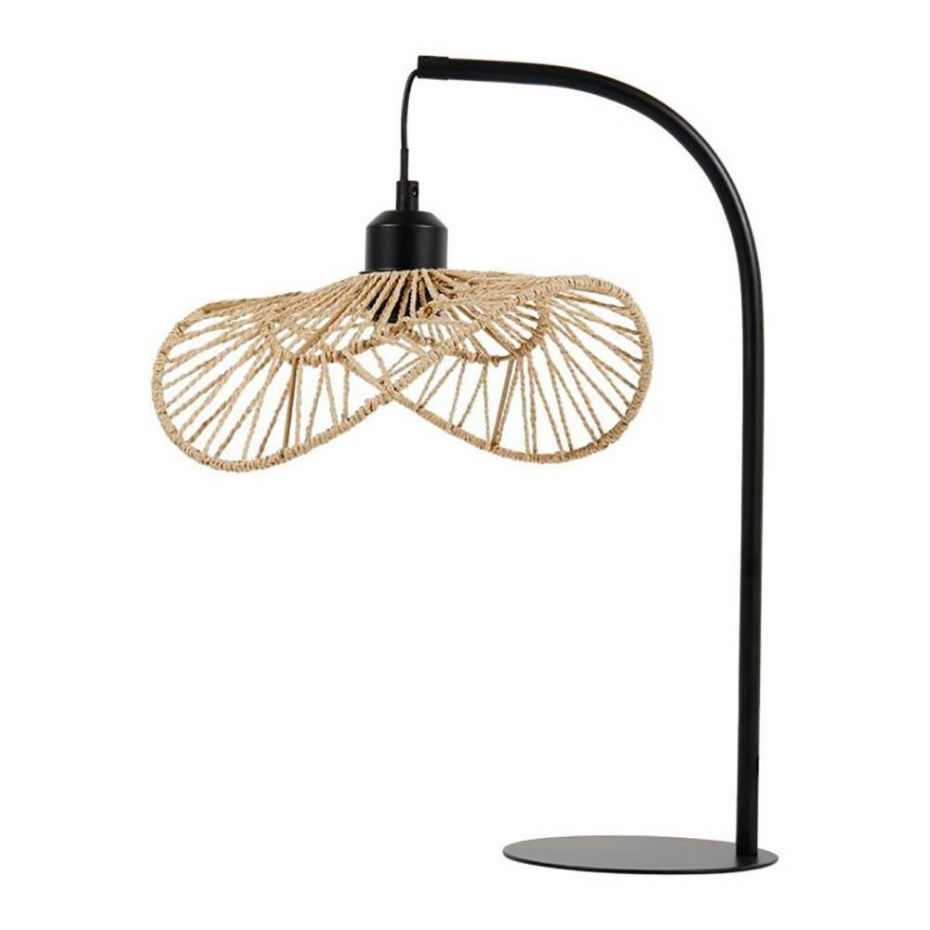 Lampe Corde Métal Ozana Naturelle