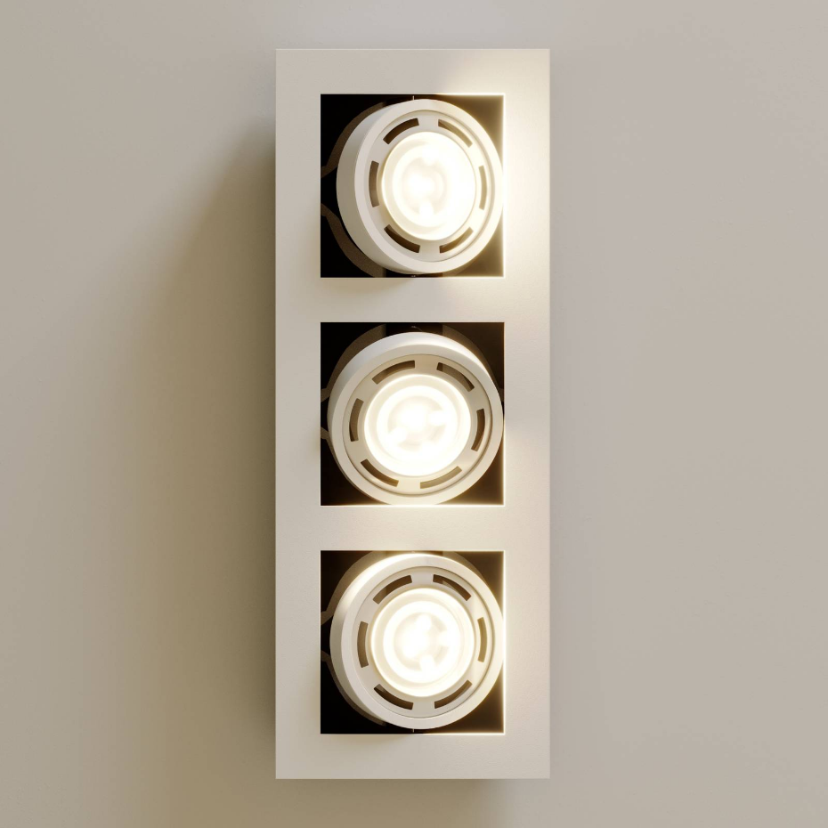 Plafonnier en aluminium moderne, Ronka