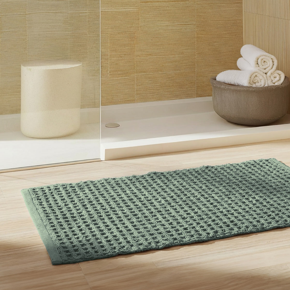 Tapis d'intérieur ou salle de bain 2200 gr/m² WAFFLE