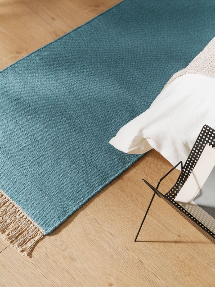 Tapis de couloir en laine tissé main LIV