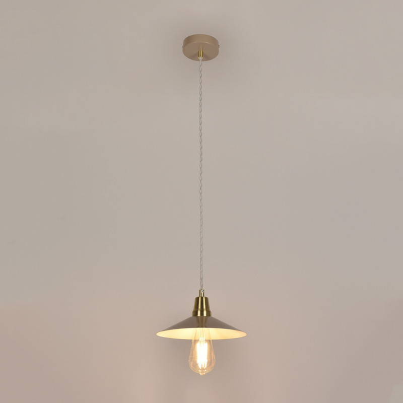 Petite suspension crème rétro Claudette