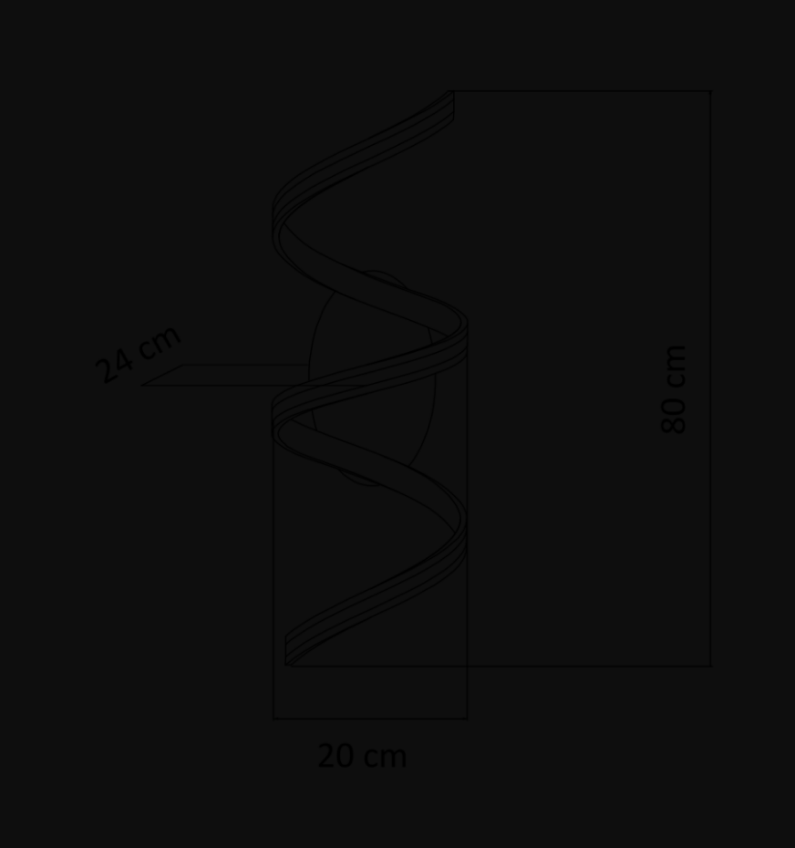 Applique / Plafonnier contemporain - MILLENIUM