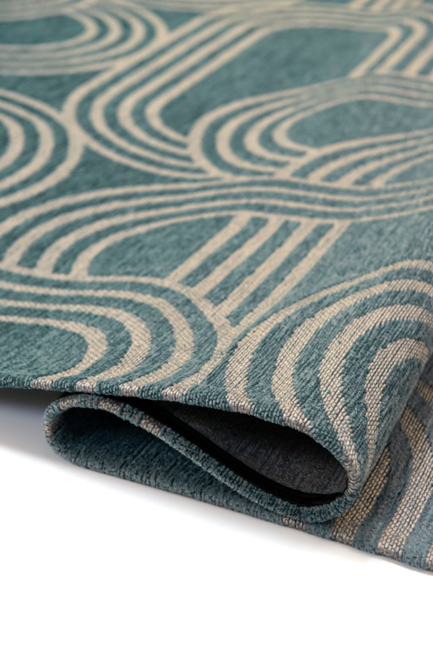 Tapis salon et chambre moderne tissé plat FEVER