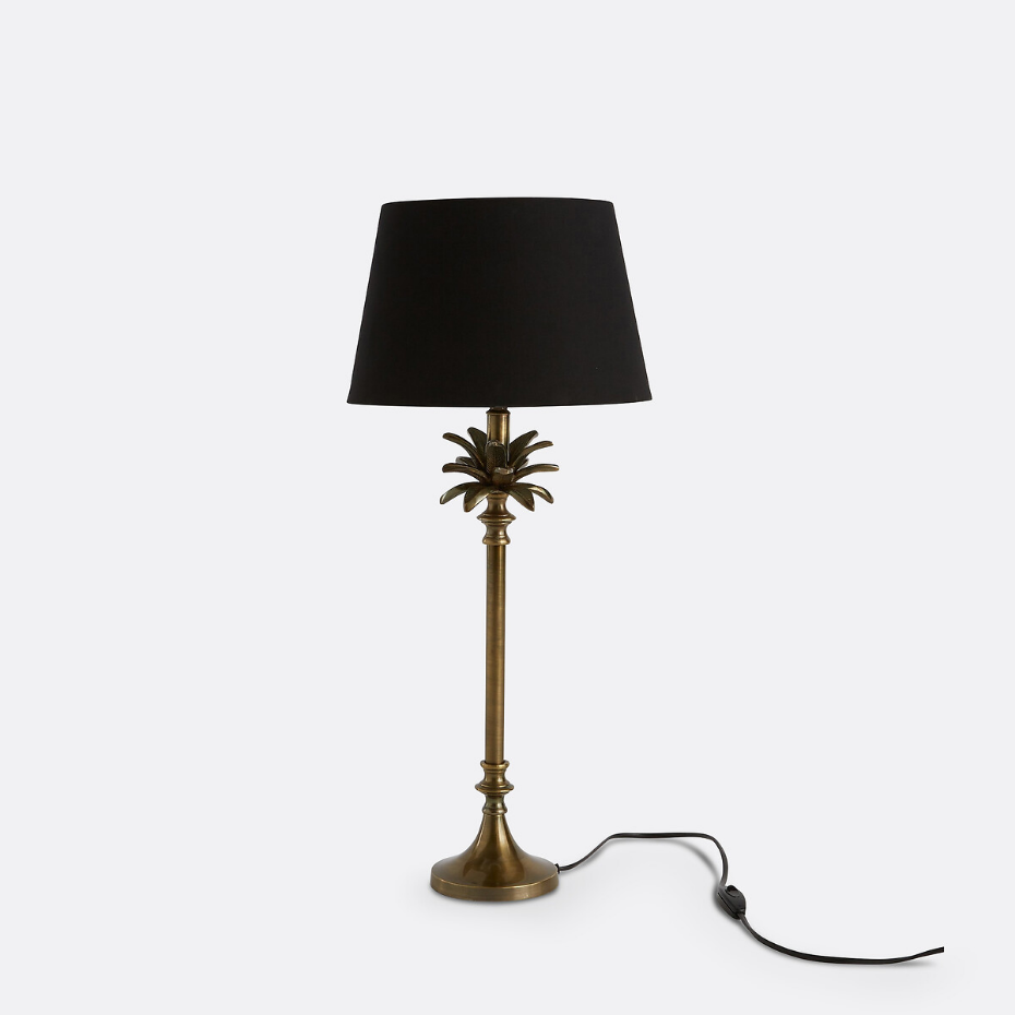 Pied de lampe à poser palmier Yvor