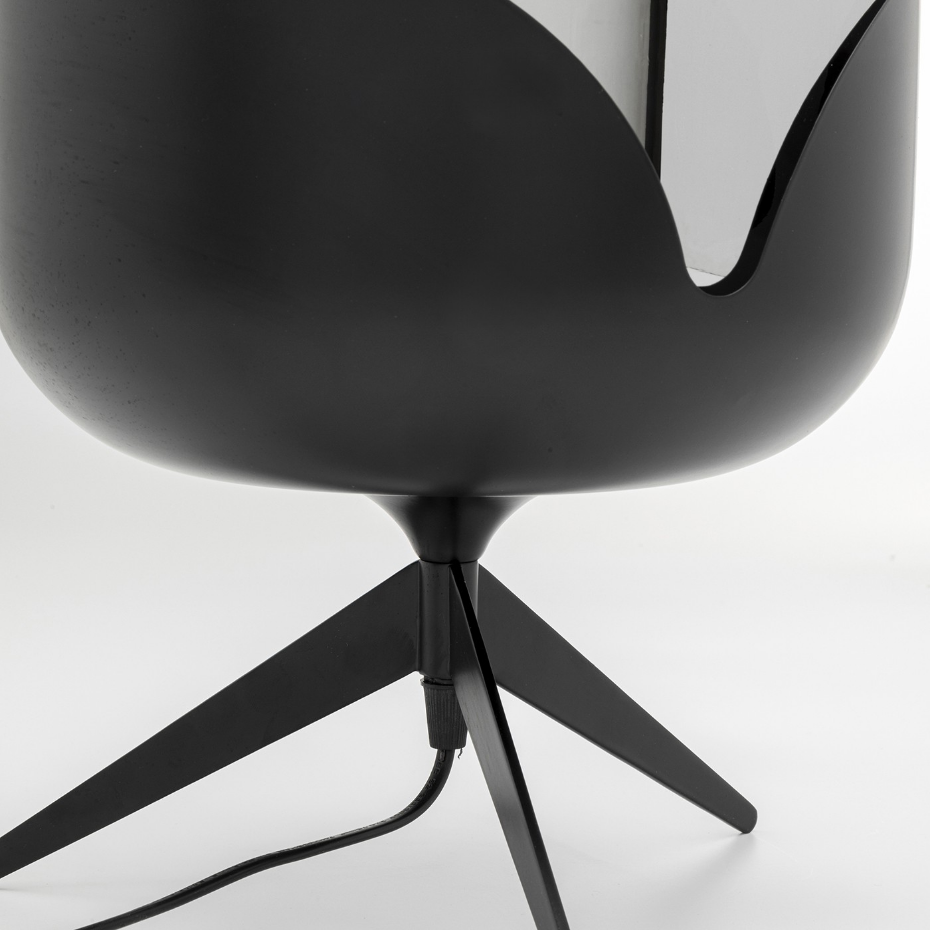 Lampe en verre et acier, GOBLET BALL