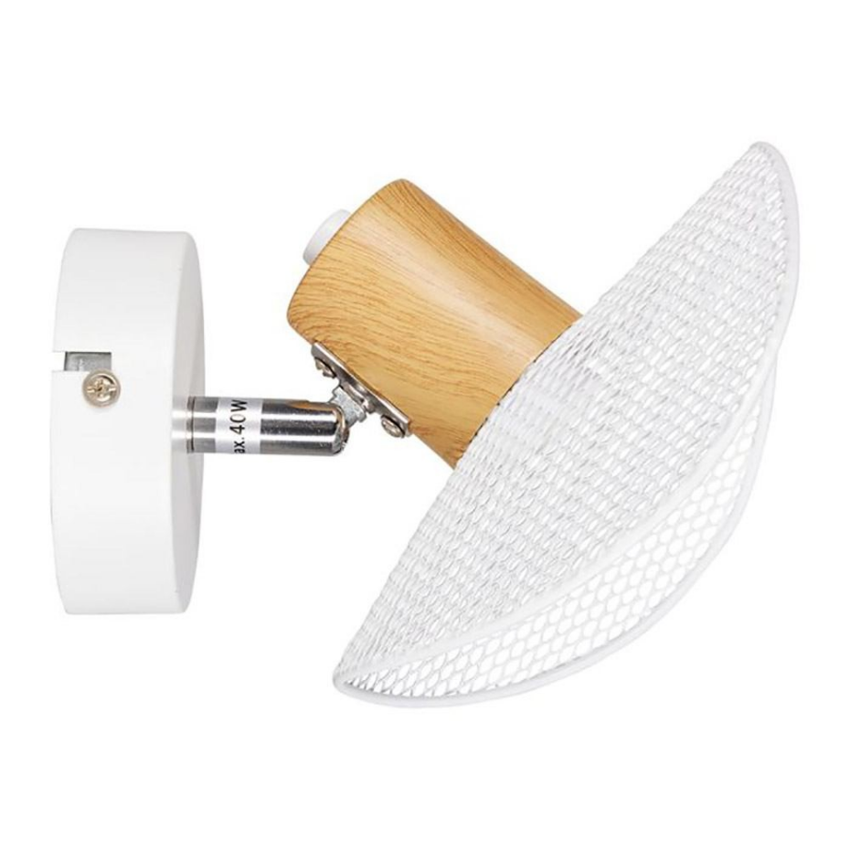 Applique Spot Orientable Métal Hyde Blanc