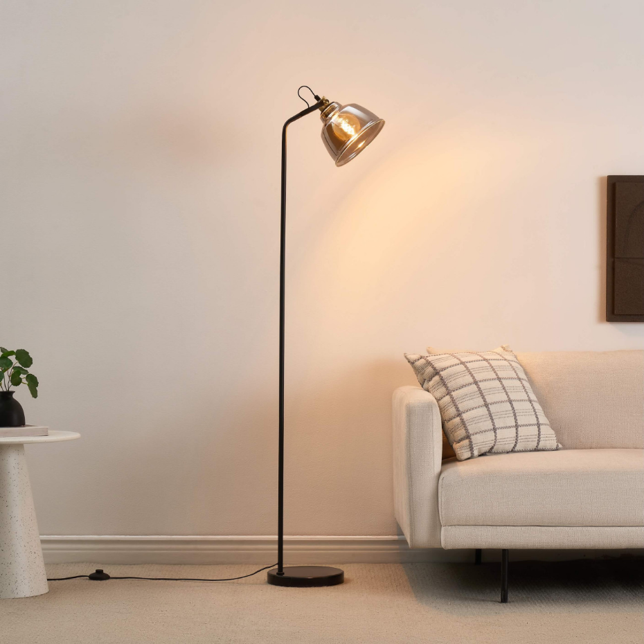 Lampadaire orientable style atelier - LINZ