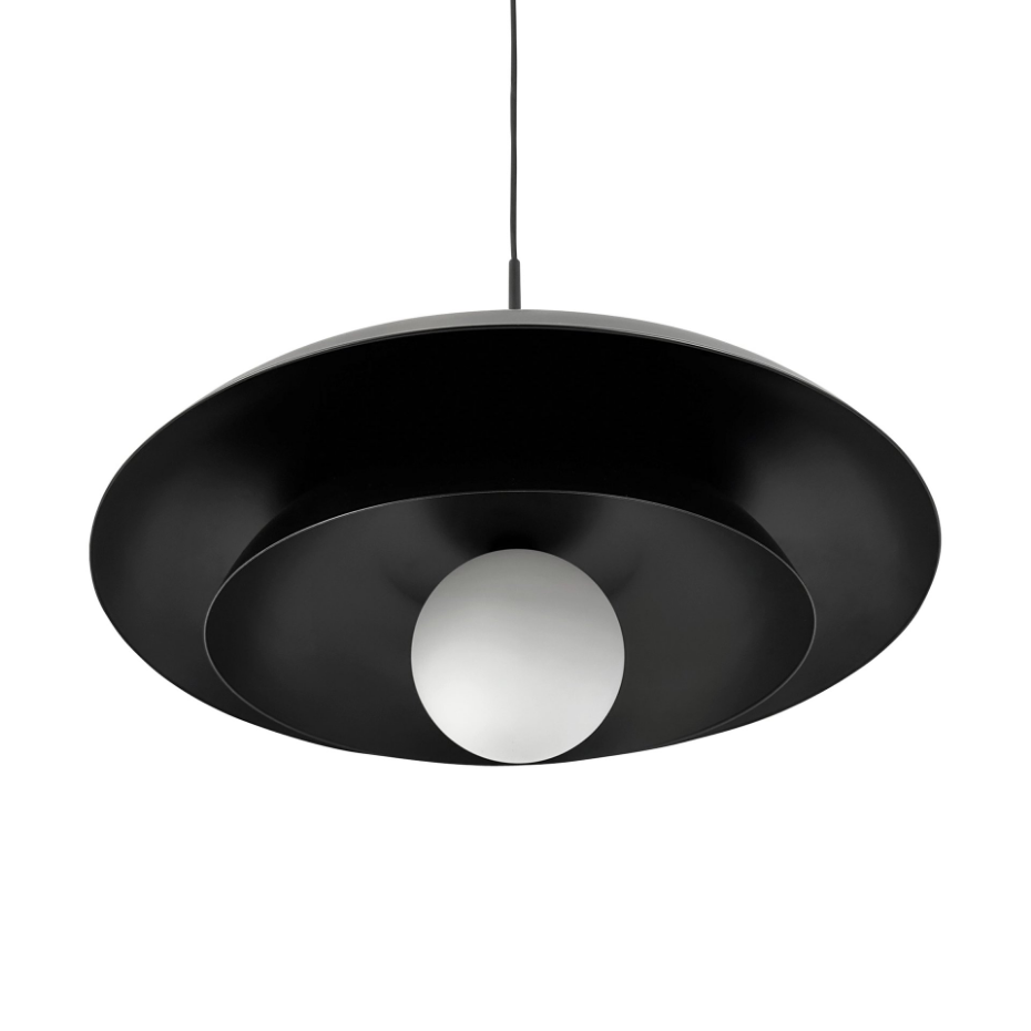 Suspension en Métal et verre AVA