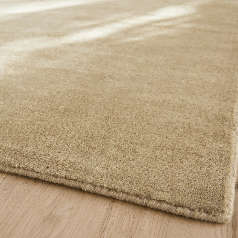 Tapis laine et cachemire, noué main, Rajah