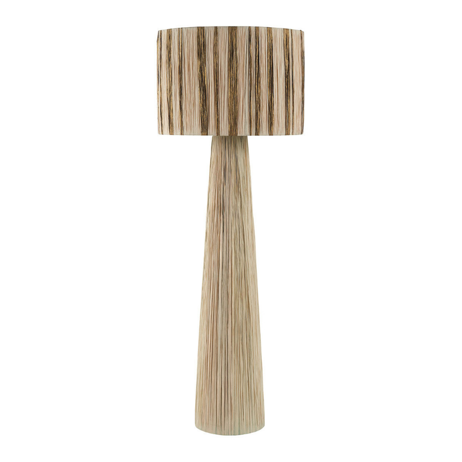 Lampadaire en raphia